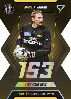 Martin Vaniak Sigma Olomouc SportZoo FORTUNA:LIGA 2022/23 2. serie Tricata Sezona F:L #TS-23